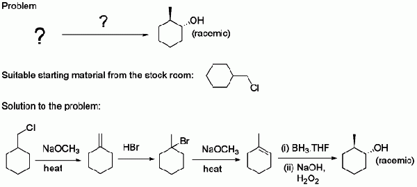 A more challenging synthesis